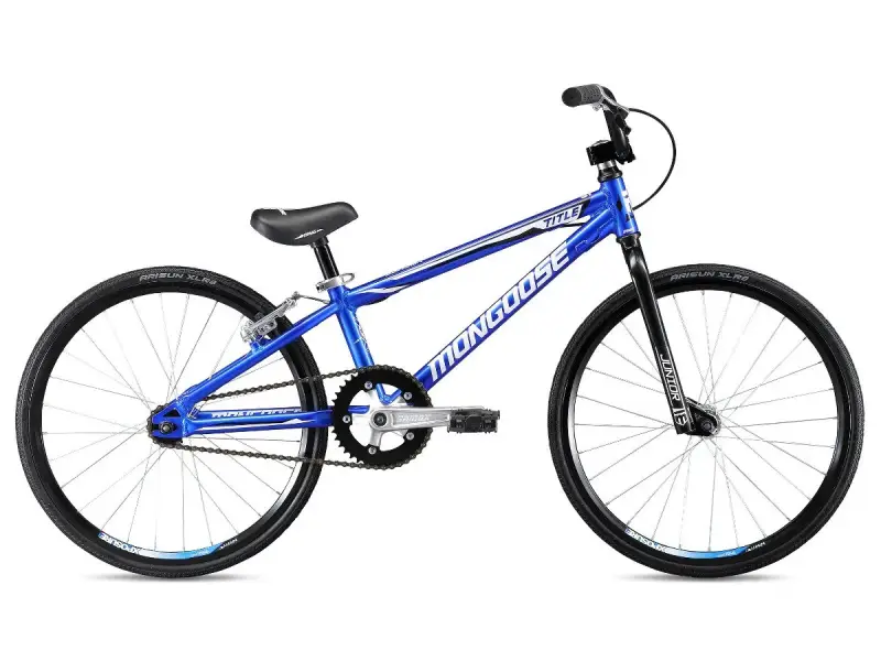 Mongoose "Title Junior" 2020 BMX Race Bike - Blue