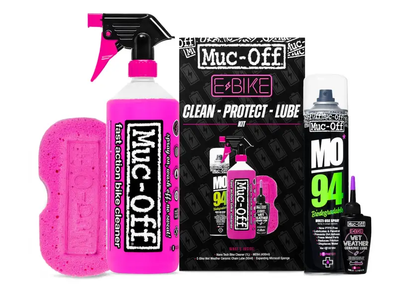Muc-Off "E-Bike Clean, Protect & Lube" Pflegeset