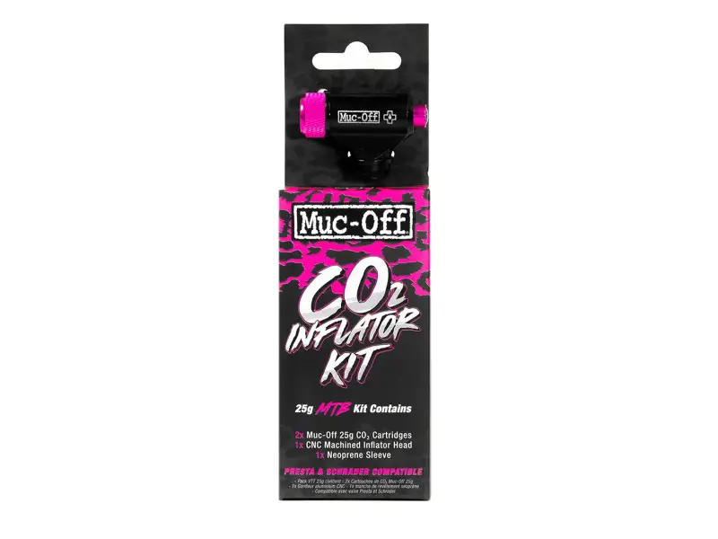 Muc-Off "MTB Inflator" CO2-Pumpe Set