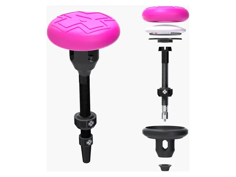 Muc-Off Tubeless Tag Holder and Valve Kit - 44mm