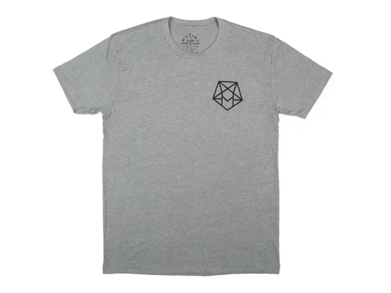 Mutiny Bikes "Hexagram" T-Shirt - Grey