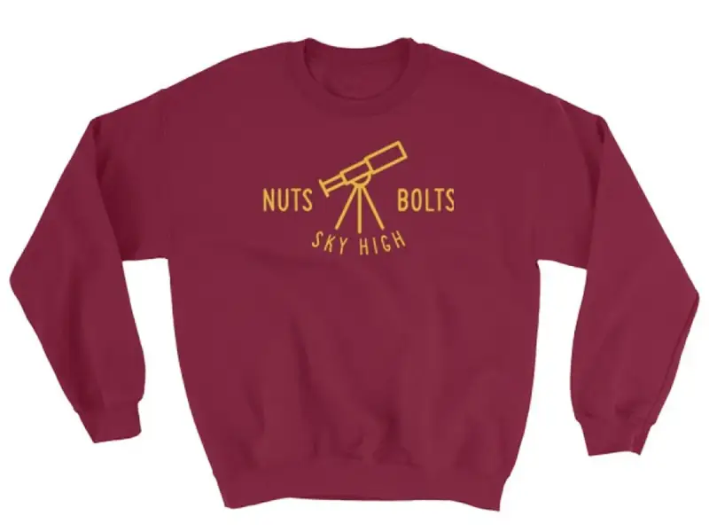 Nuts & Bolts "Sky High" Pullover - Maroon