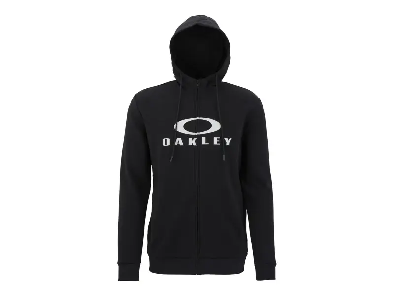 Oakley "Bark FZ 2.0" Zip Hoodie - Black/White