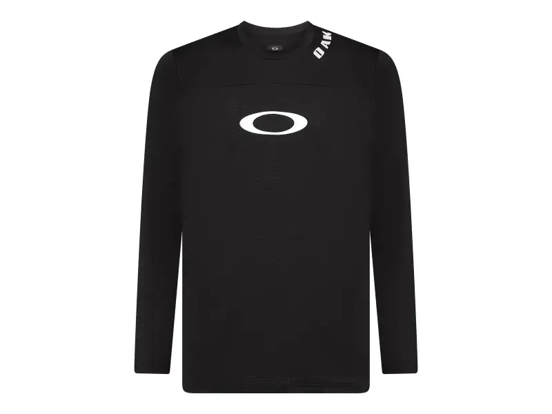 Oakley "Free Ride RC Long Sleeve" Jersey - Blackout