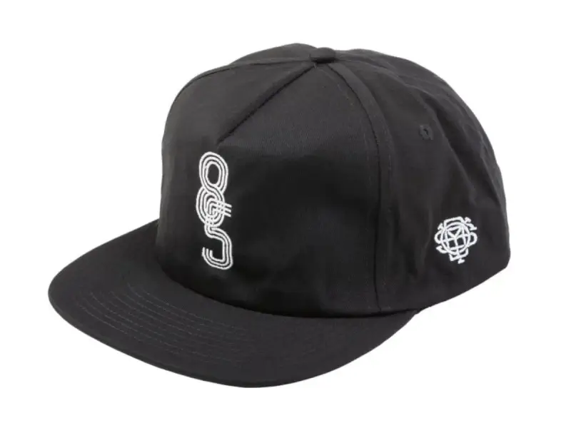 Odyssey BMX "Athens 5-Panel Snapback" Cap - Black/White