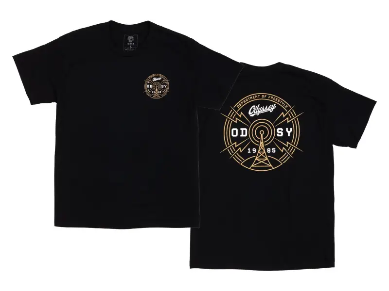 Odyssey BMX "Frequency" T-Shirt - Black