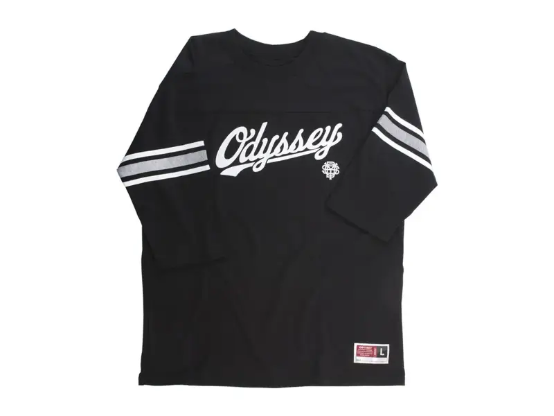 Odyssey BMX "Goal Line" 3/4 Longsleeve - Black