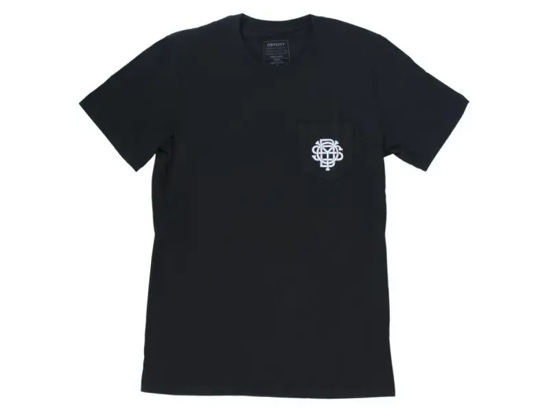 Odyssey BMX "Monogram Pocket" T-Shirt - Black