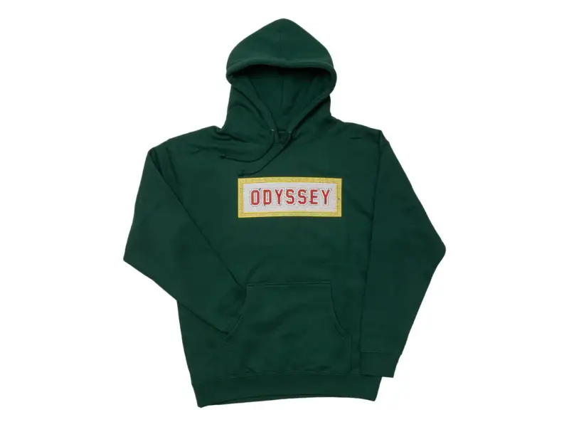 Odyssey BMX "Mosaic" Hooded Pullover - Green