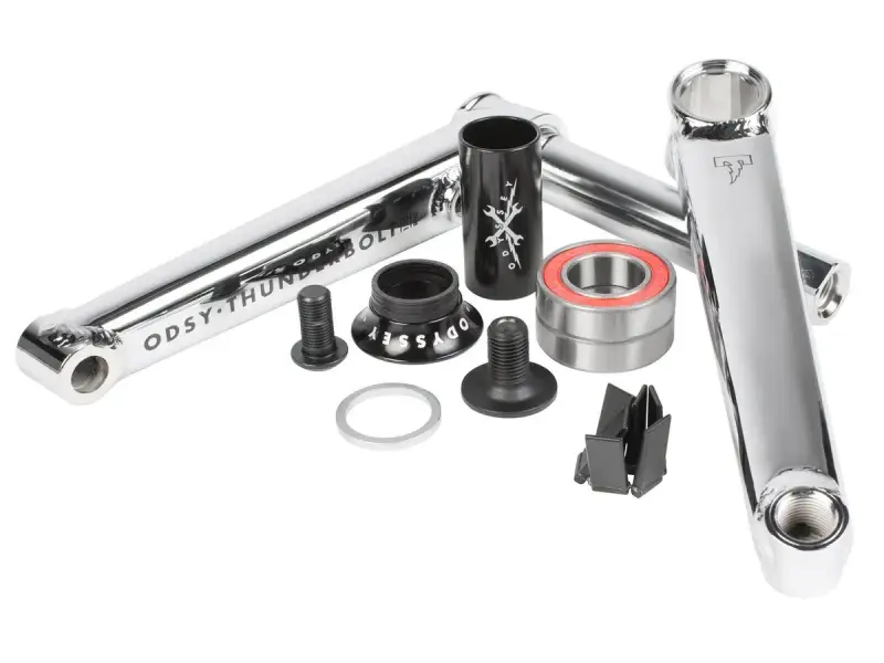 Odyssey BMX "Thunderbolt+" BMX Crank - Chrome