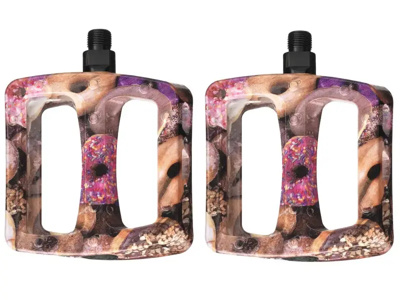 Odyssey BMX "Twisted Pro" Pedals - Donuts Pattern