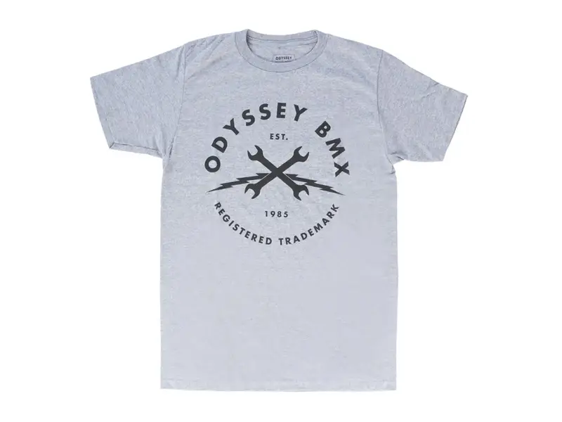 Odyssey BMX "Wrenches Icon" T-Shirt - Grey
