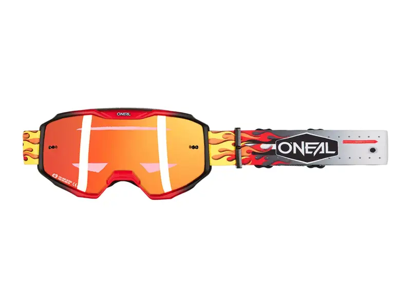 O'Neal "B-10 HR" Goggle - Multi/Radium Red