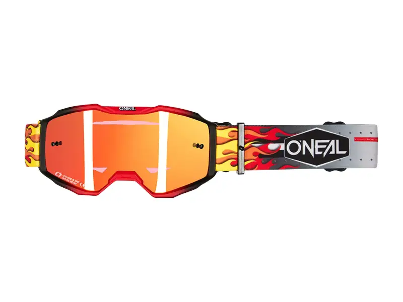 O'Neal "B-10 HR" Goggle - Multi/Radium Red (Kids)