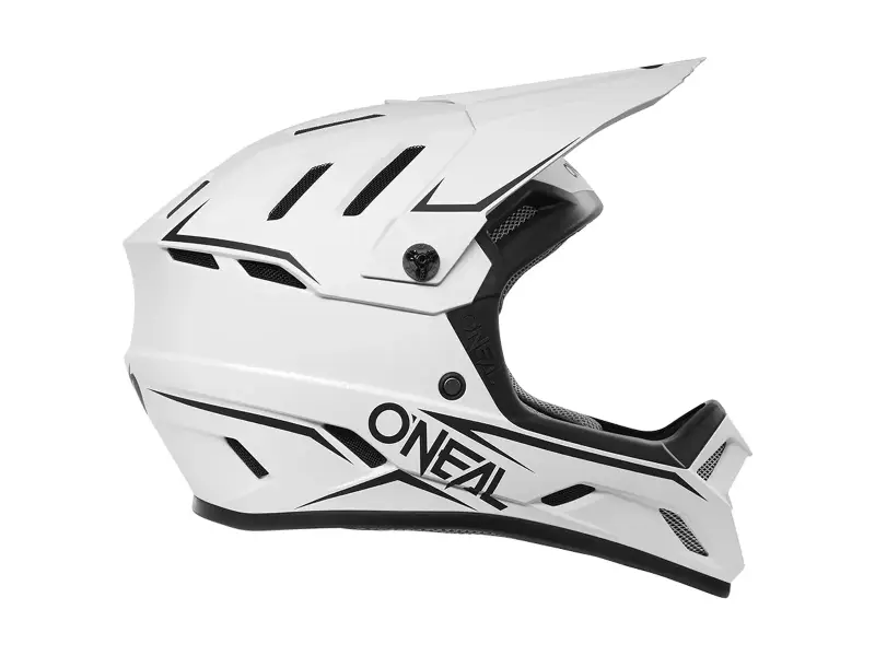 O'Neal "Backflip Solid" Fullface Helm - White