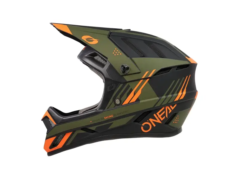 O'Neal "Backflip Strike" Fullface Helm - Black/Orange/Olive