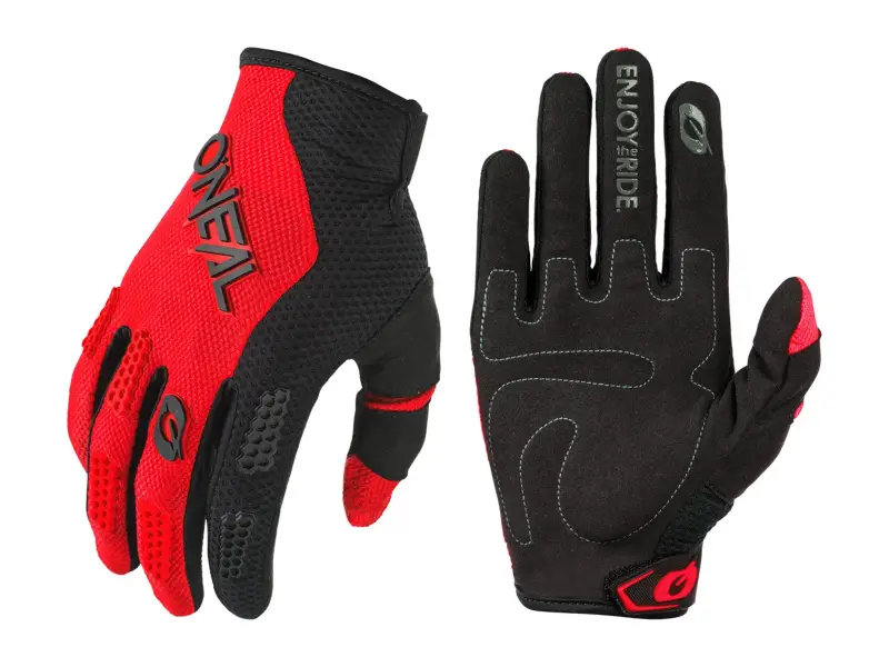 O'Neal "Element Racewear" Gloves - Black/Red