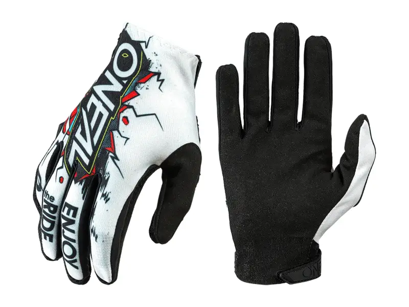 O'Neal "Matrix Villain" Gloves - White (Kids)