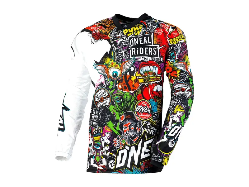 O'Neal "Mayhem Crank" Jersey - Black/Multi