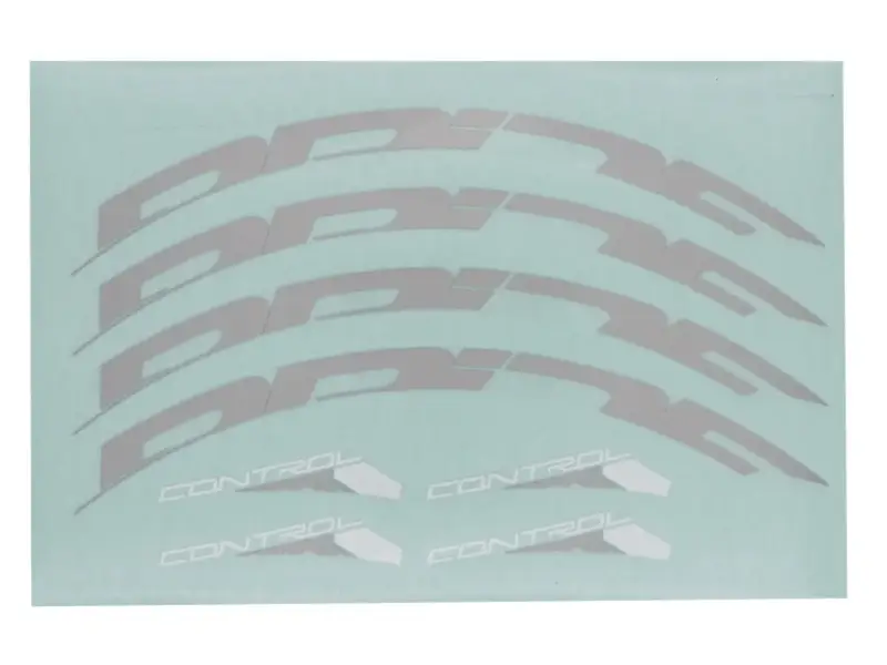 Pride Racing "Control Rear Disc Rim Pack Sticker" Stickerset