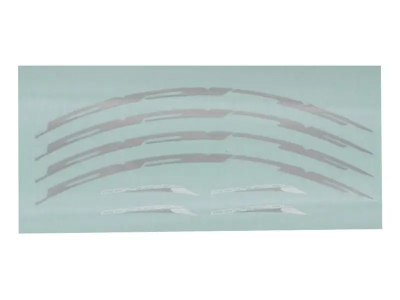 Pride Racing "Control Rear V-brake Rim Sticker Pack" Stickerset