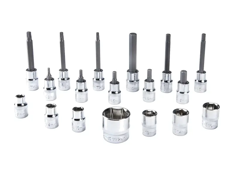 Park Tool "SBS-1.3" Stecknuss und Bit Set - 18 Stück