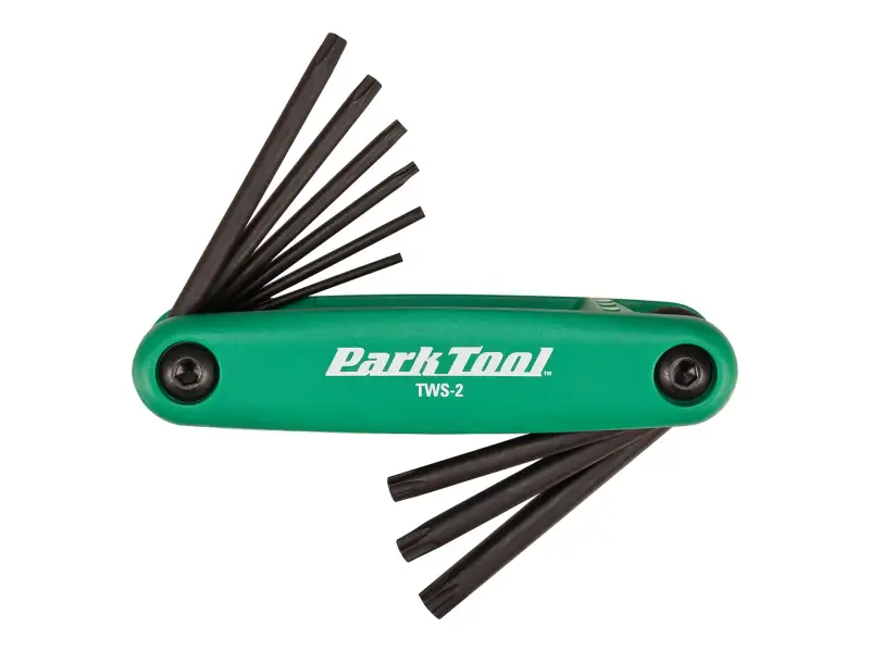 Park Tool "TWS-2" Klapp-Torxschlüssel Set