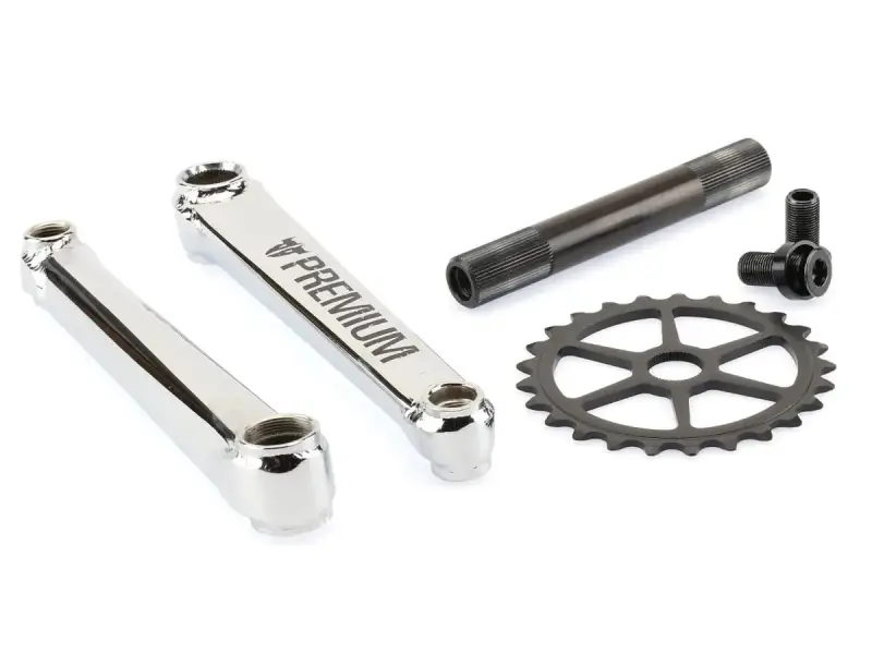 Premium "1948 Spline Drive" BMX Kurbel + 25T Kettenblatt