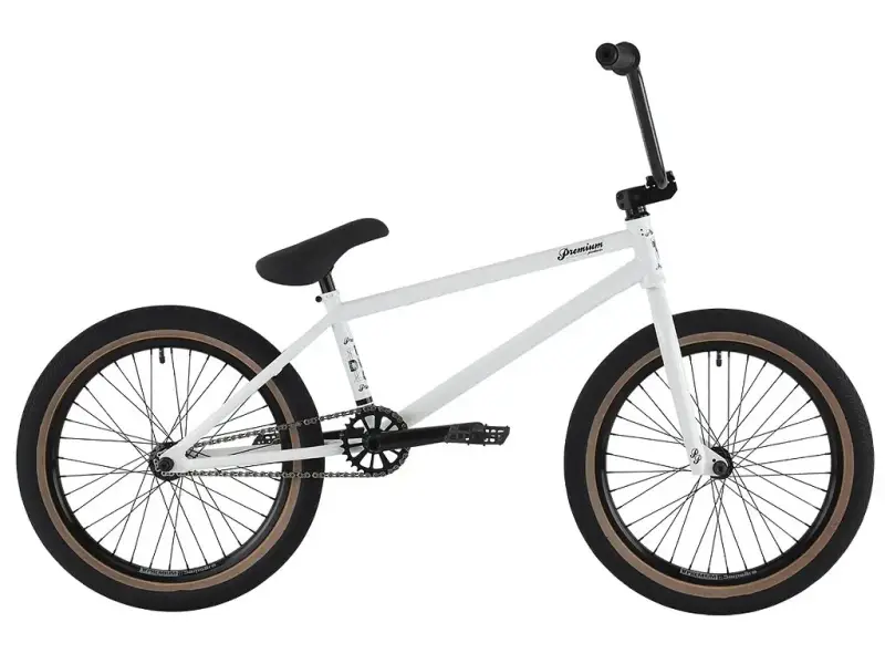 Premium "Duo" 2016 BMX Bike - Gloss White