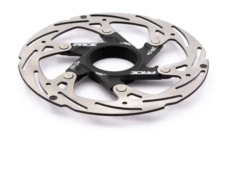 Pride Racing "Elite Centerlock Disc 140mm" BMX Race Brake Spare Parts - Black