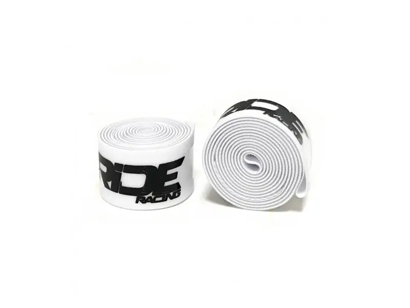 Pride Racing "Hp 20'' And 24'' White Rim Tape" BMX Race Rim Strip - White, 20" & 24"