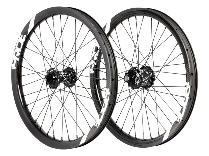 Pride Racing "Gravity X Matrix" Laufradsatz - 20 Zoll (406) - Achsen 20/15mm - Disc - Black/Silver