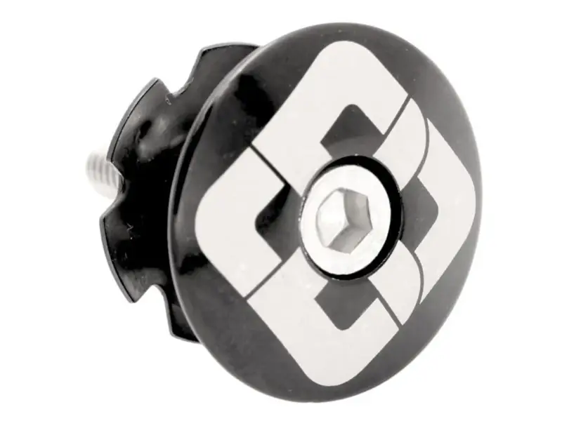 Pride Racing "Icon Top Cap + Star Nut" BMX Race Topbolt - Black