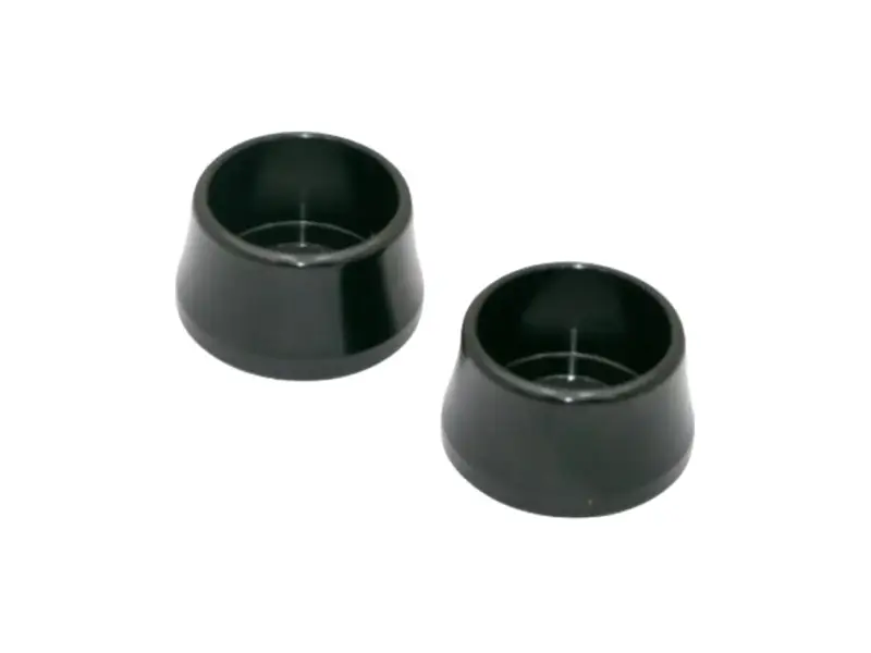 Pride Racing "Matrix" BMX Race Hub Cone Set - Black
