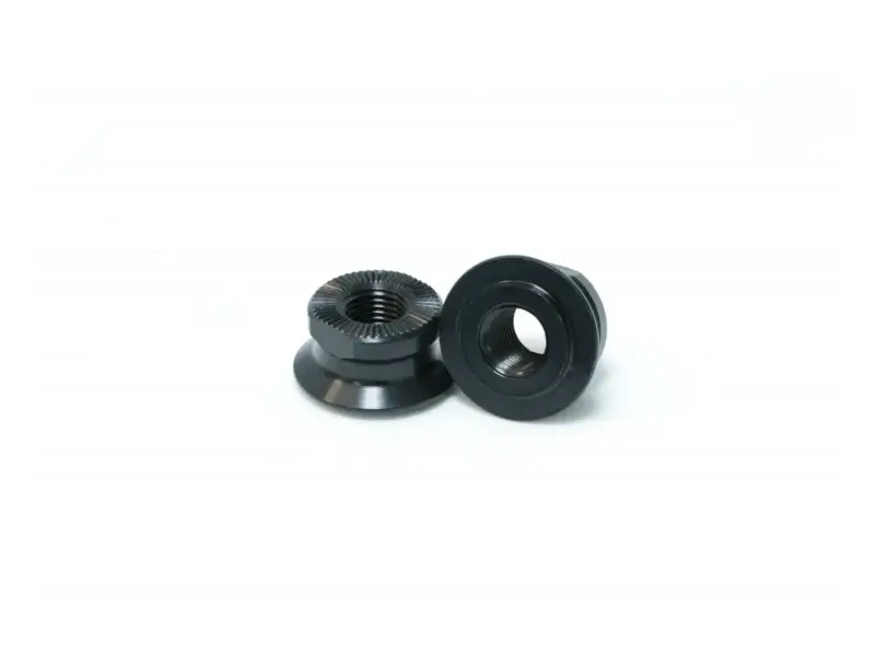 Pride Racing "Pro V1 Coupelles Moyeu Av" BMX Race Naben Ersatzteile - Schwarz, Paar