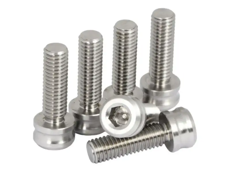 Pride Racing "Stem Titanium M8 Screw Kit" BMX Race Vorbauschrauben