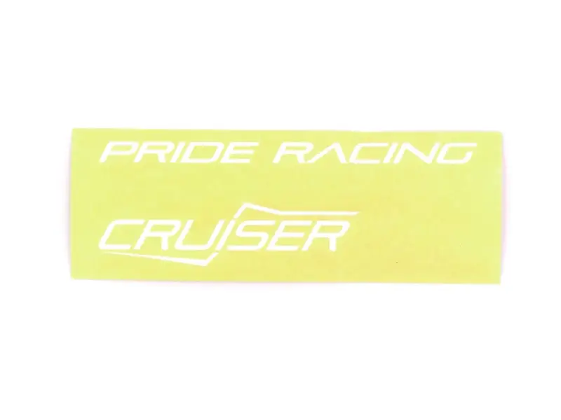 Pride Racing "Sticker Full Pack Sevenmotion Cruiser" Stickerset - White