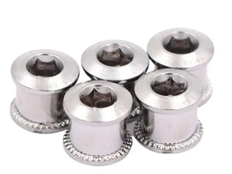 Pride Racing "Vortex Chromoly Bolt Large Kit" BMX Race Chainring Bolts - Spacer 8.5mm