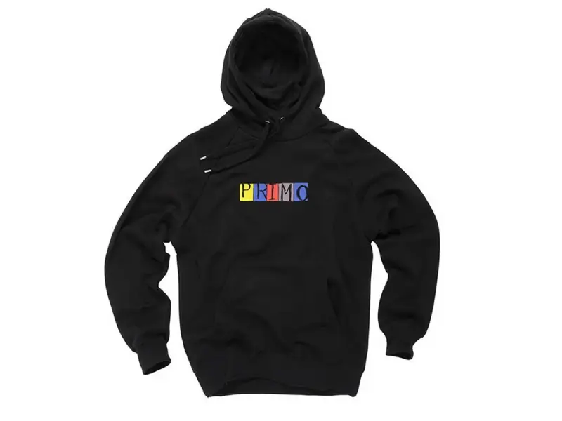 Primo BMX "Colorblock" Hooded Pullover - Black