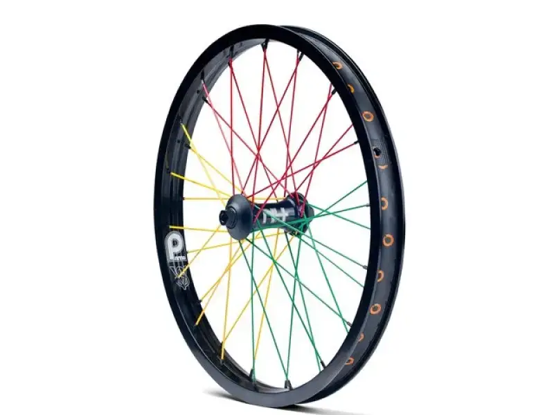 Primo BMX "N4 FL Female Rasta" Frontwheel