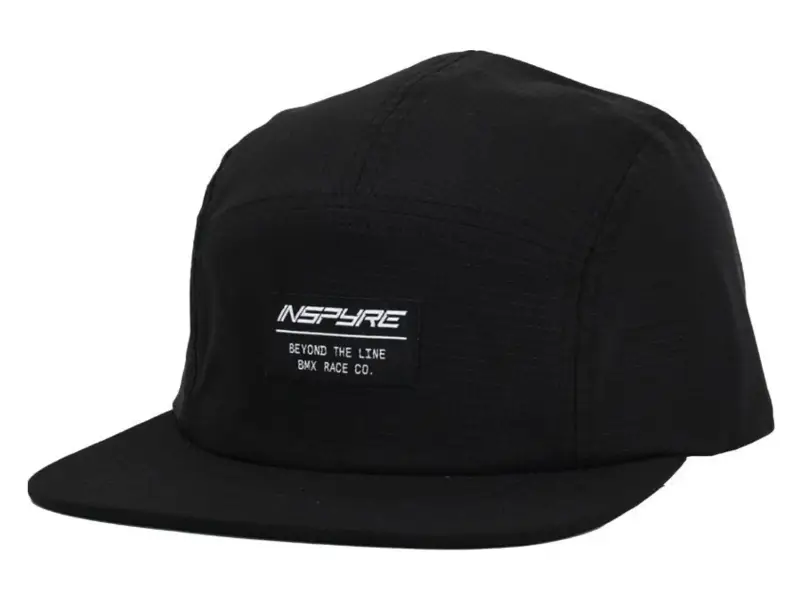 Inspyre Bicycles "5 Panel" Kappe - Black