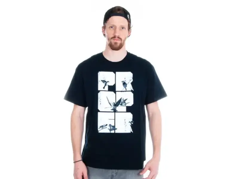 Proper Bikes "Birds" T-Shirt - Black