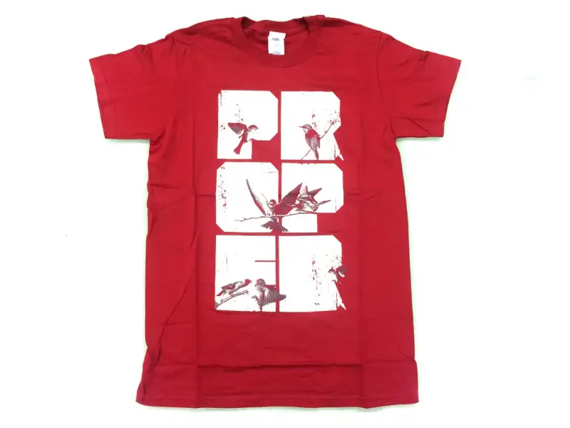 Proper Bikes "Birds" T-Shirt - Red