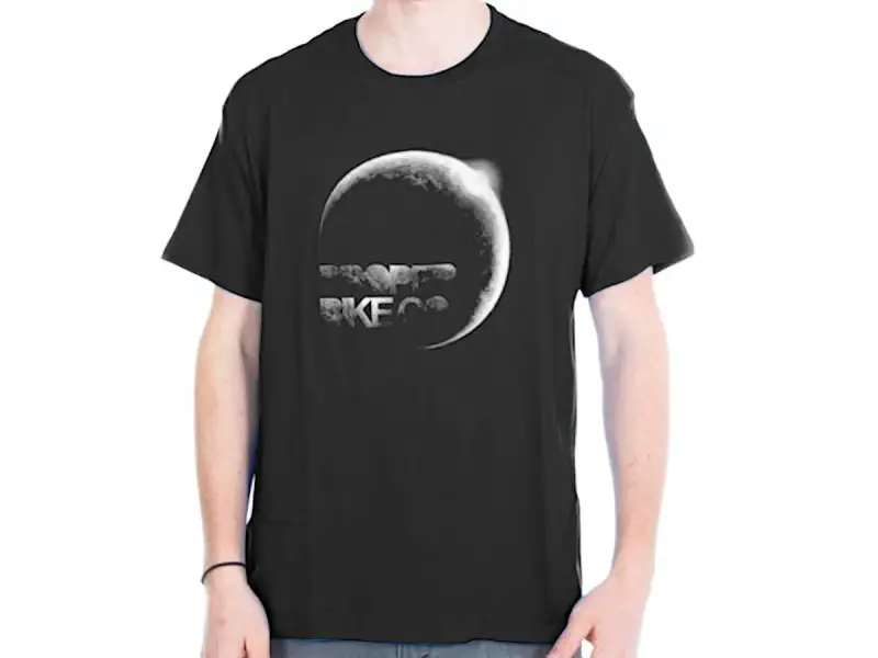 Proper Bikes "Moon" T-Shirt - Black