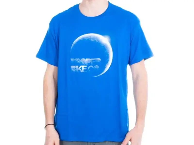 Proper Bikes "Moon" T-Shirt - Blue
