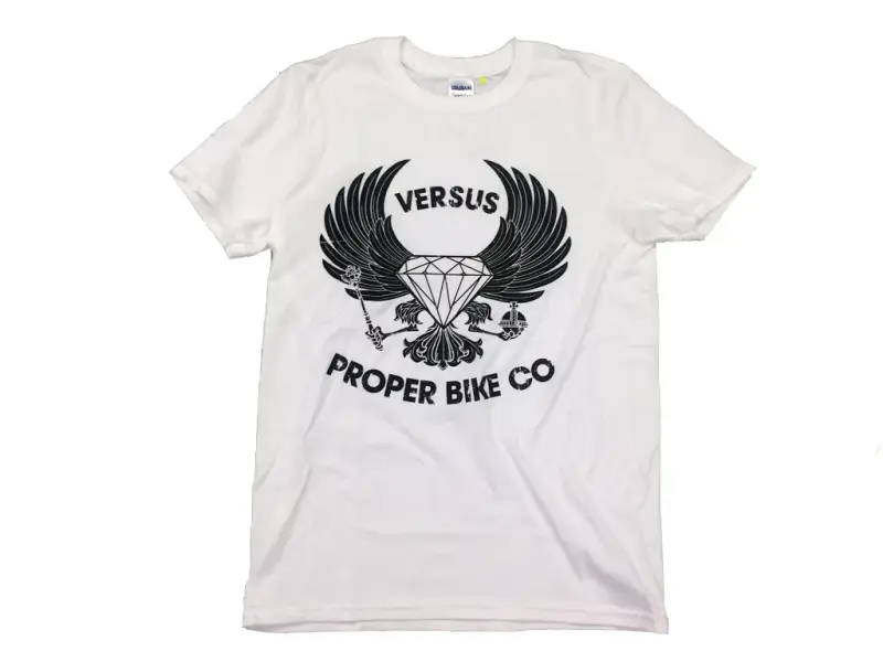 Proper Bikes "Versus" T-Shirt - White
