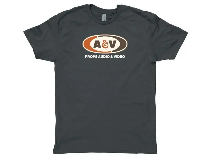 Props "A&V" T-Shirt - Black