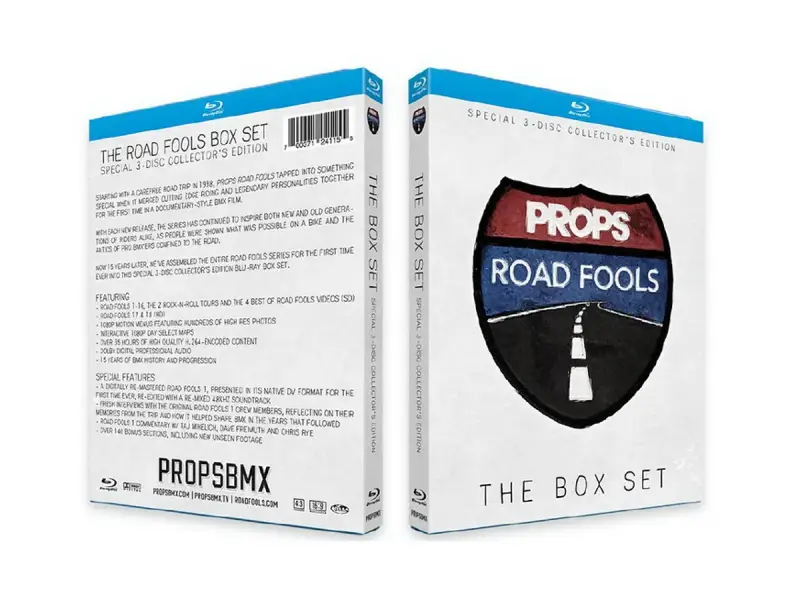 Props "Road Fools Box Set" Blu-Ray