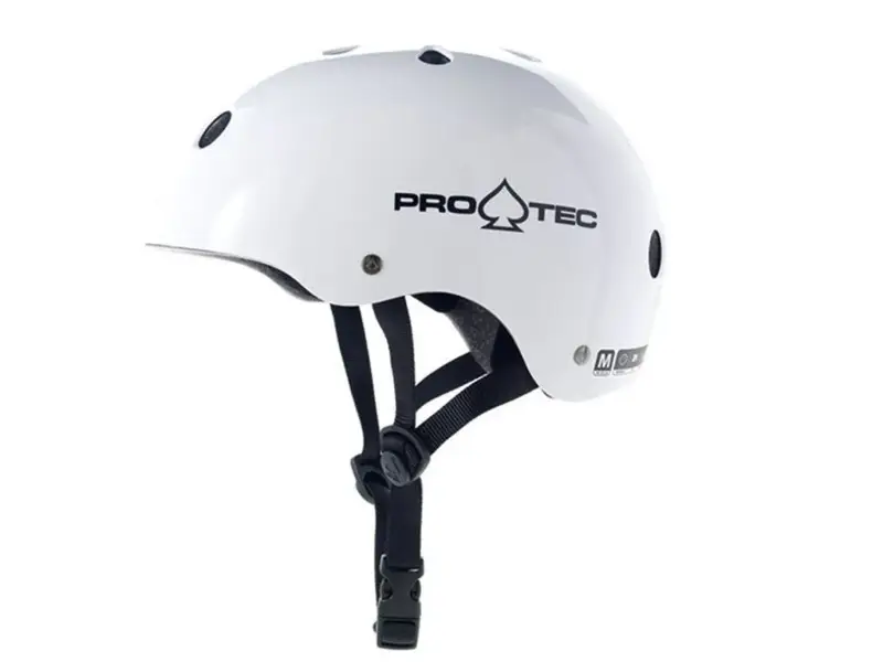 ProTec "Classic" Helm - White