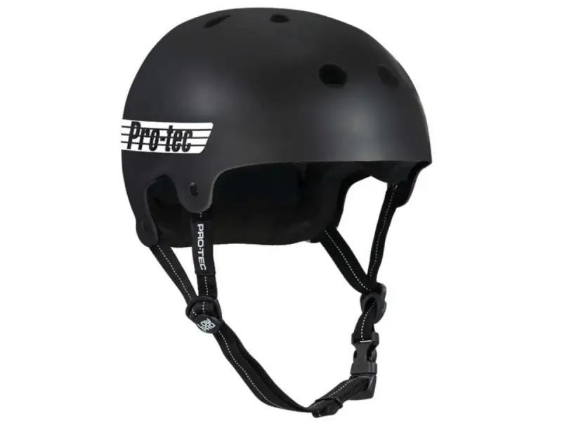 ProTec "Old School Low Pro" BMX Helm - Matte Black (Certified)